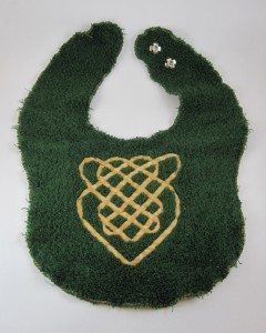 celtic knot bib